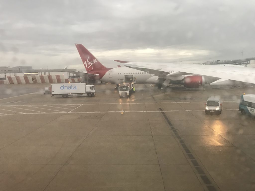 a plane on the tarmac