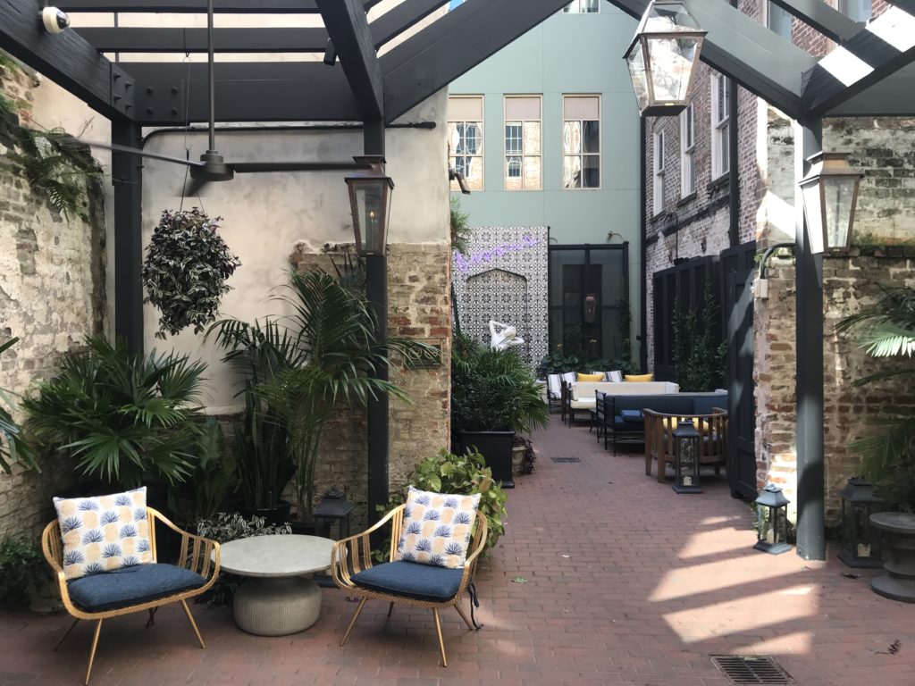 Eliza Jane New Orleans Courtyard