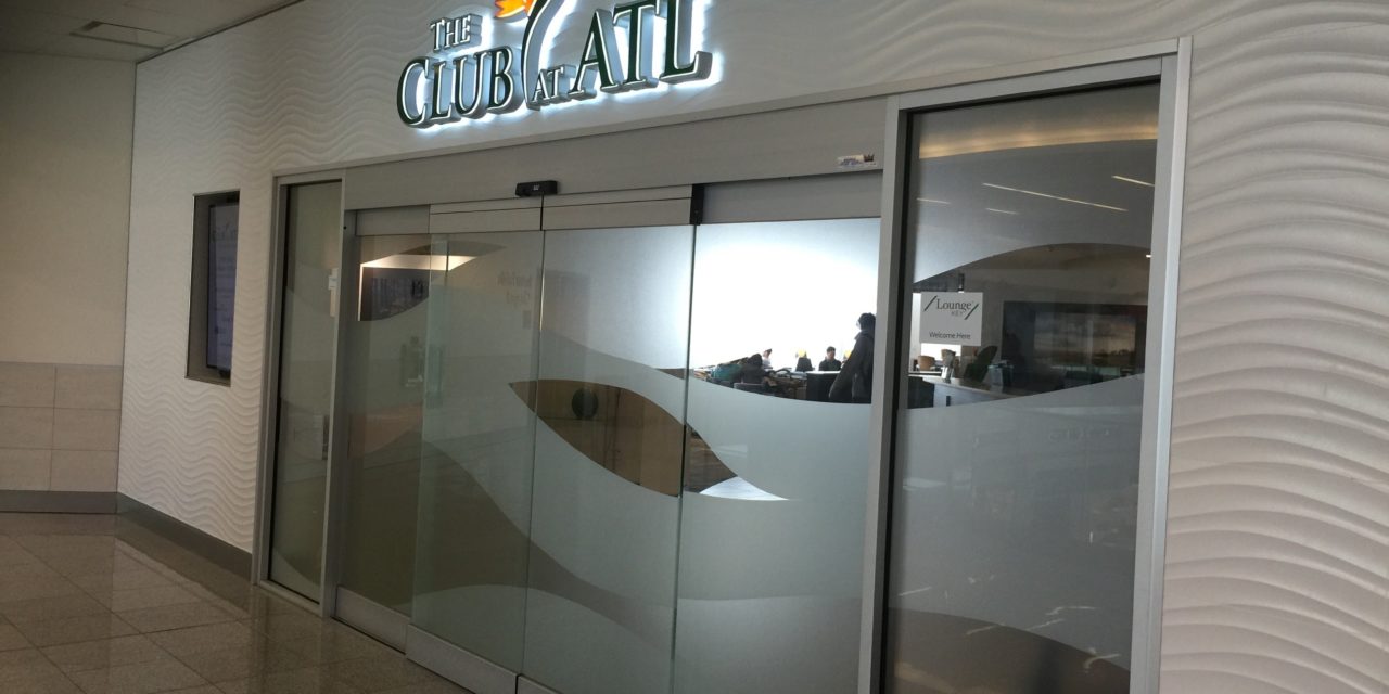 The Club at ATL Lounge Review Terminal F