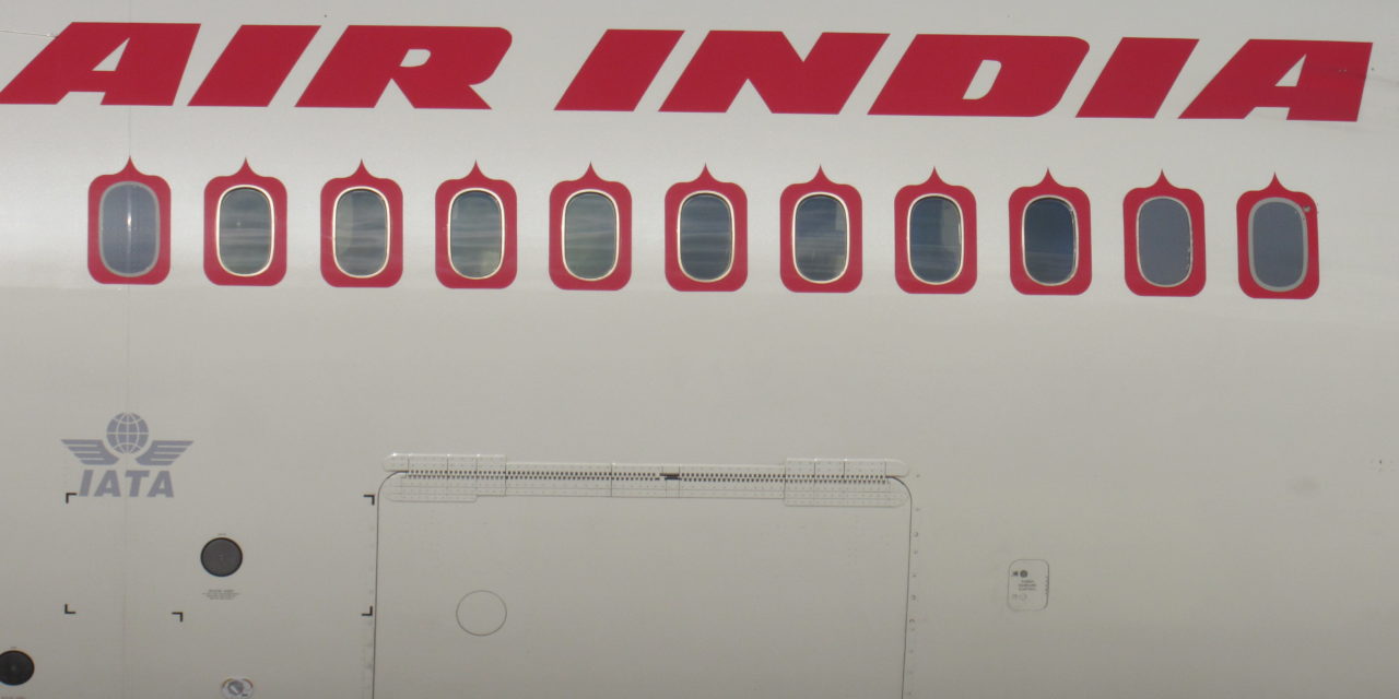Airplane Inspiration Air India 787