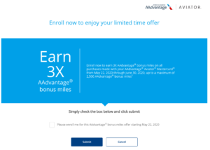 3x AA Miles