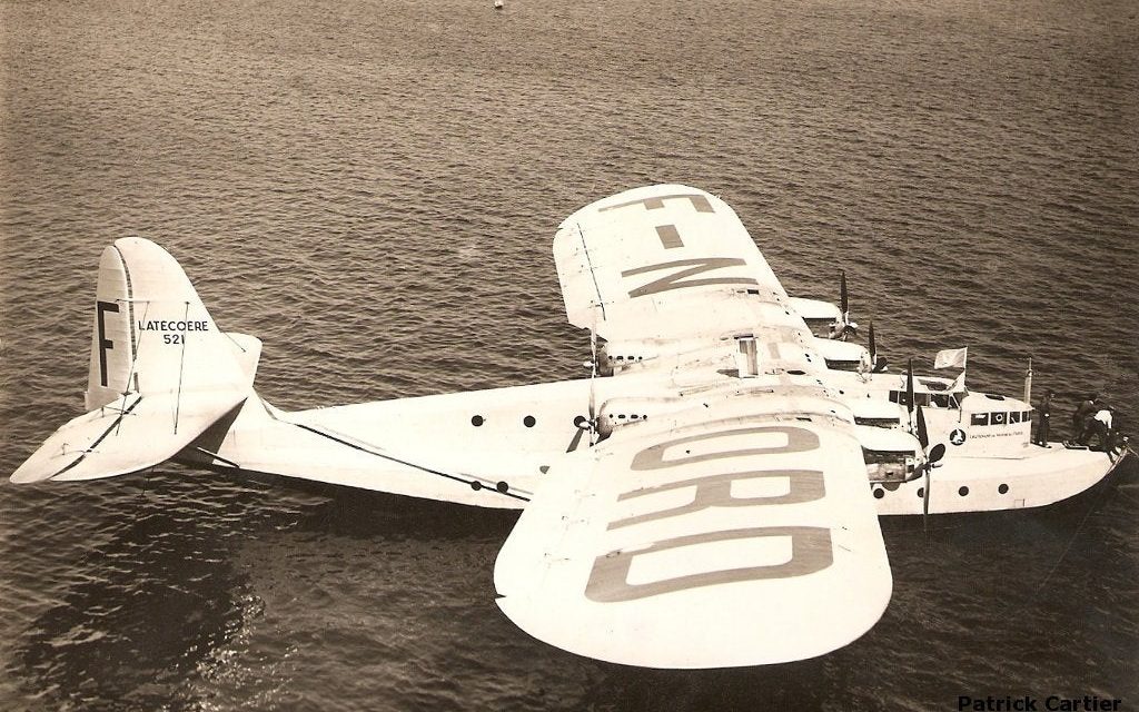 Does anyone remember the French Latécoère 521 and 522 Flying Boats?