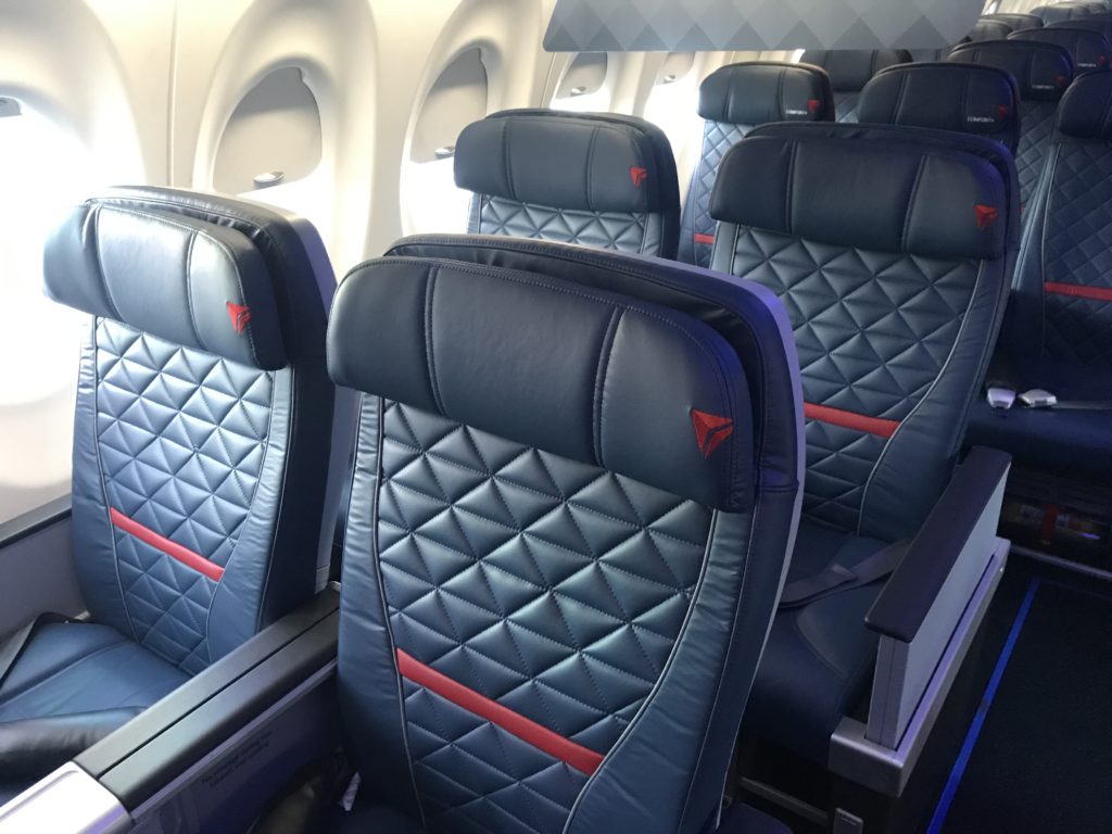 Delta Airbus A220-100 First Class Seat