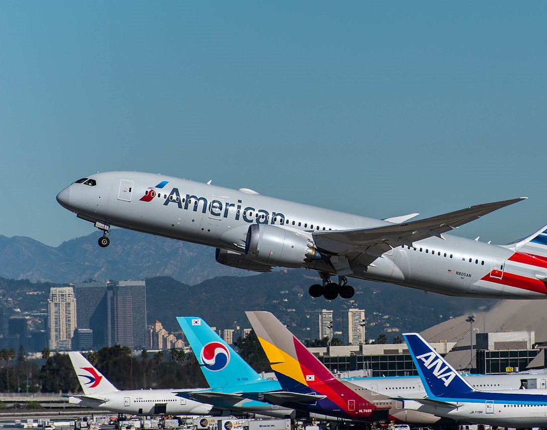 a plane taking off from a runway