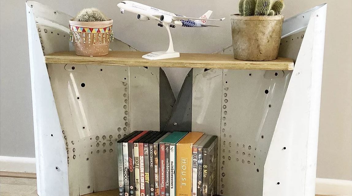 Like bespoke home decor? Upcycled aircraft parts are the answer