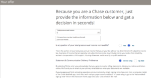 chase credit card denied
