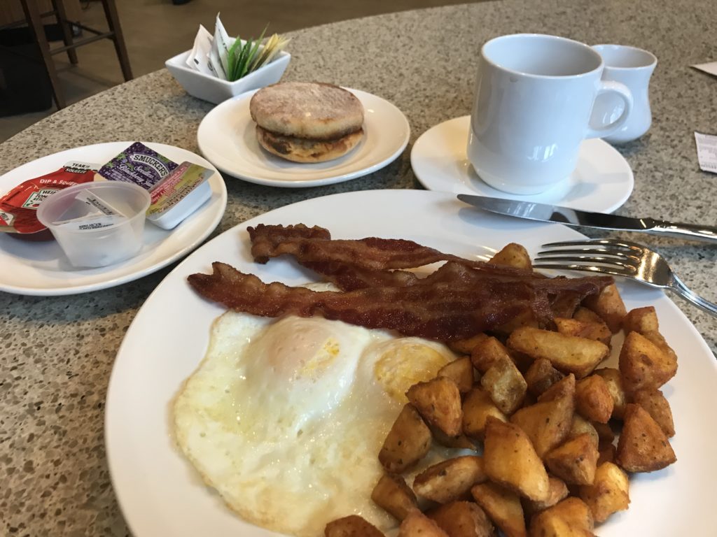 Seattle Airport Marriott breakfast