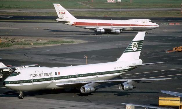 Step back in time! Video of the first Aer Lingus Boeing 747 flight to New York in 1971