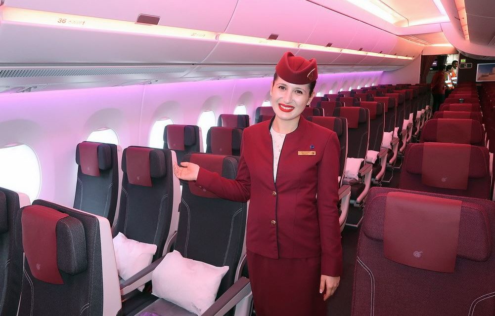 28 passengers on an Airbus A350-1000? Standard on Australia flights