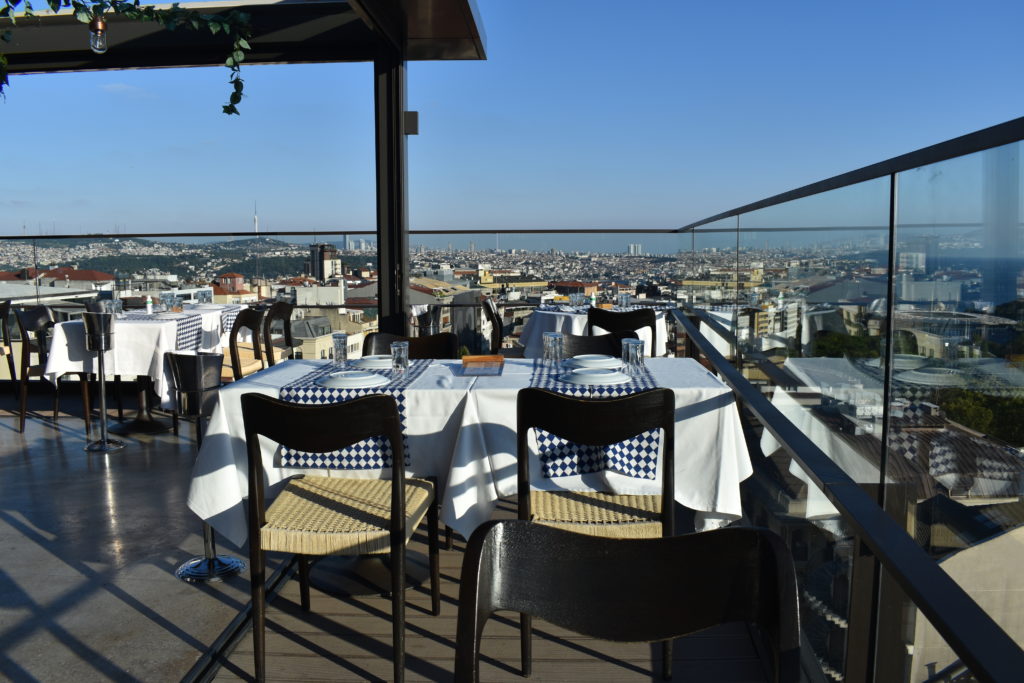Nish Palas Istanbul terrace restaurant