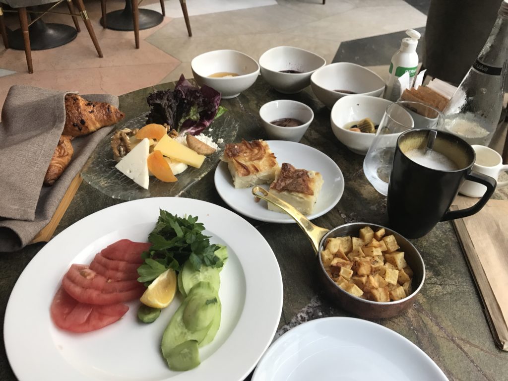 Nish Palas Istanbul Turkish breakfast