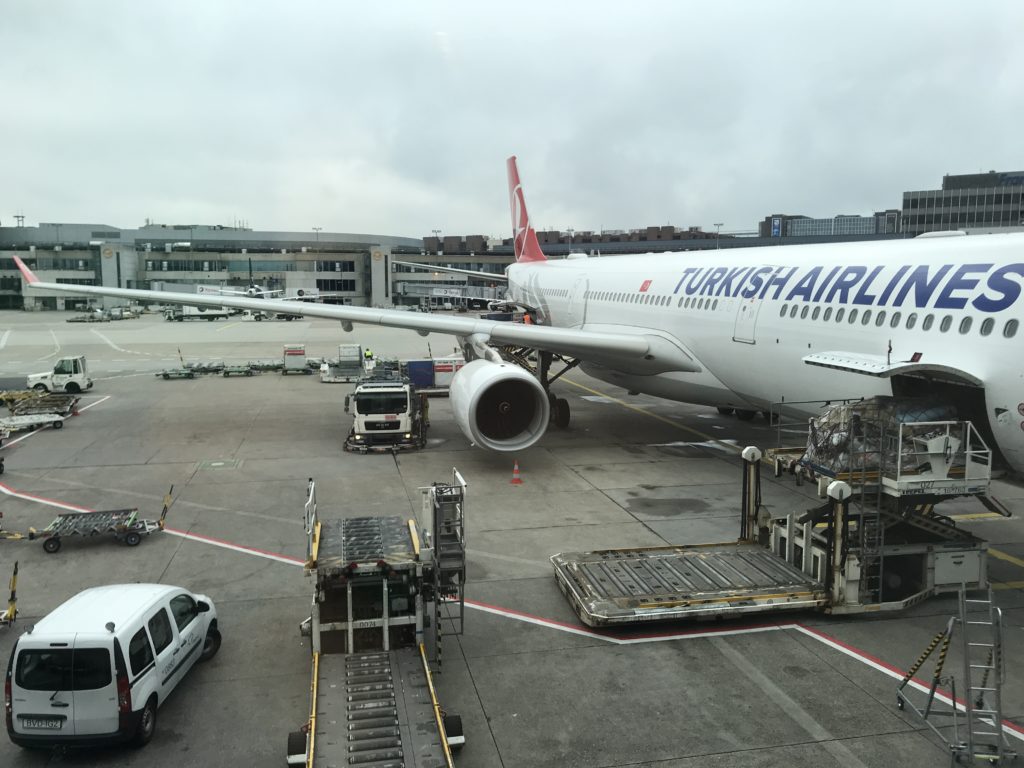 Turkish Airlines A330 business class