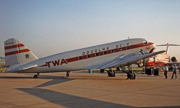 Does anyone remember the good ship lollipop, the Douglas DC-2?