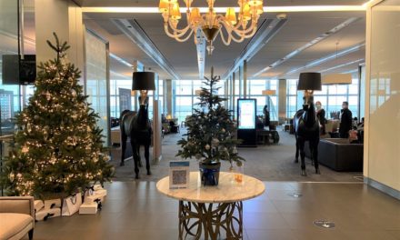 What is the British Airways Galleries First lounge like right now?