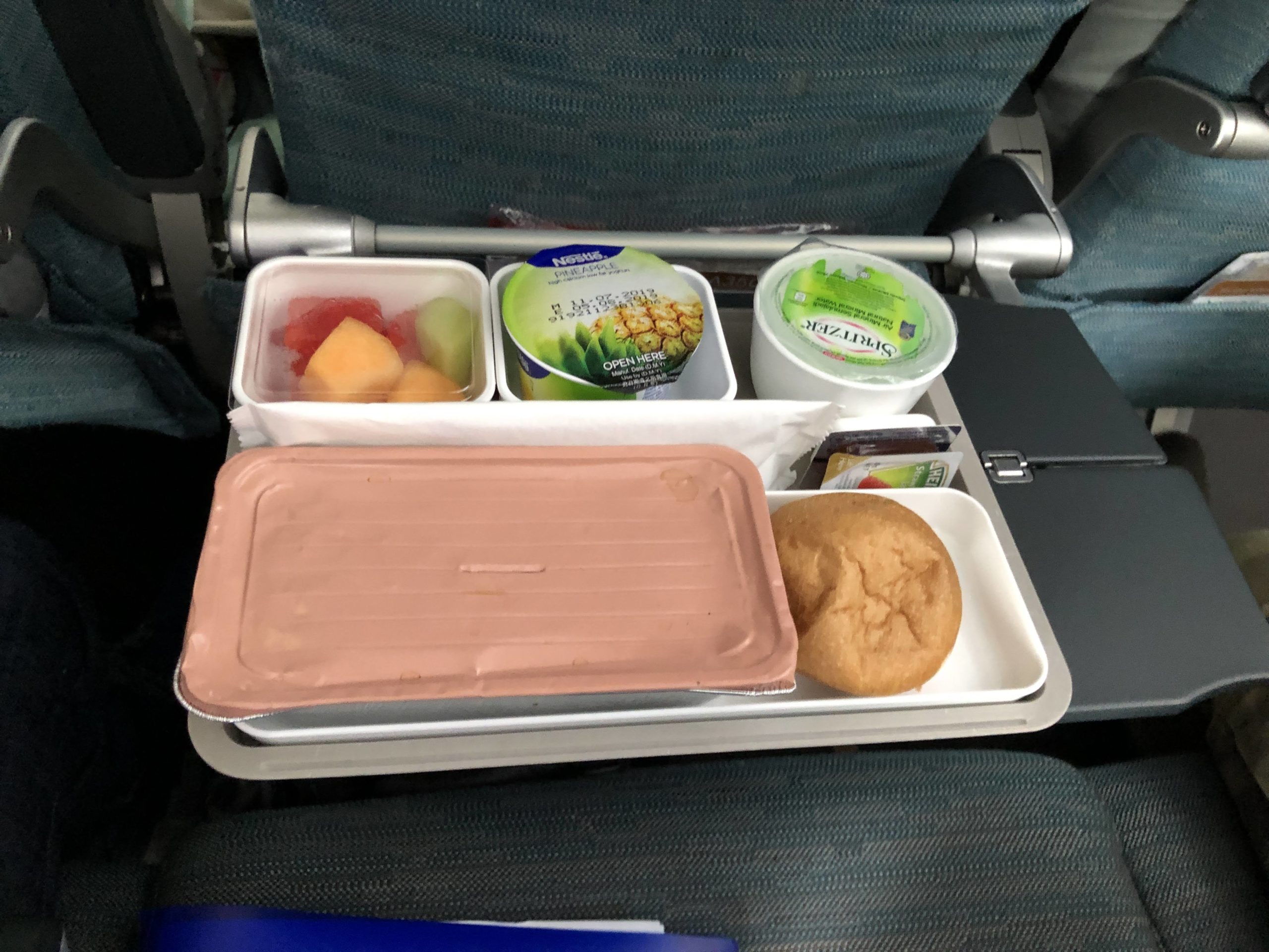 Cathay Pacific Meal Service Economy Class