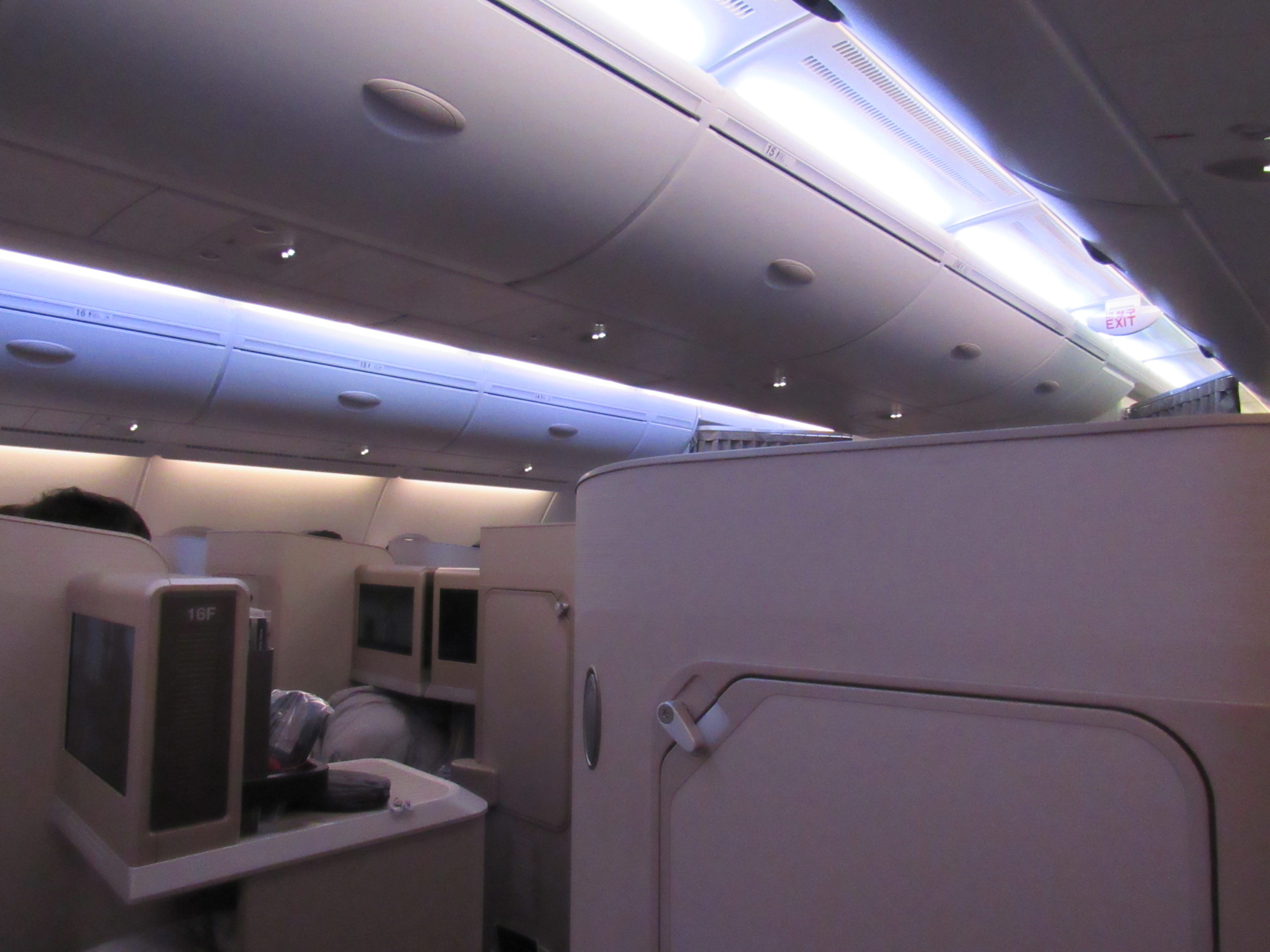 Asiana A380 Business Class Cabin