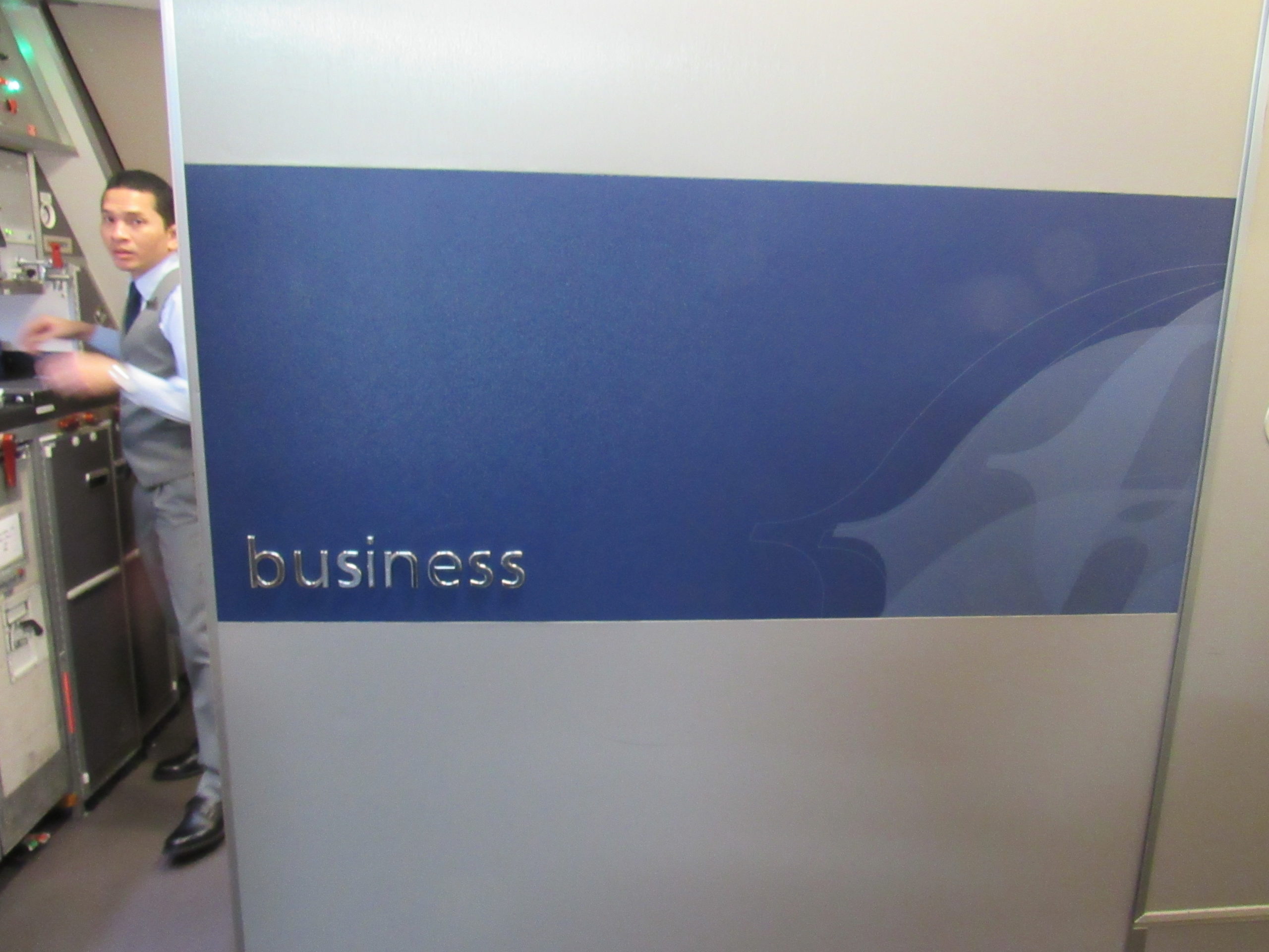 Malaysia Airlines A330 Business Class Review Entrance to Aircraft