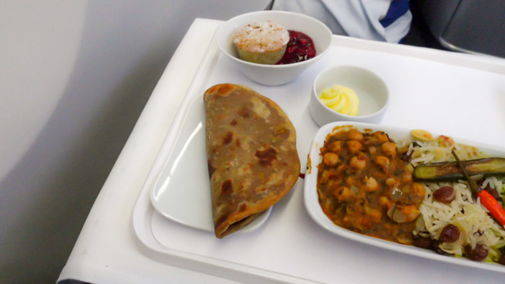 Lufthansa Meal Service Breakfast