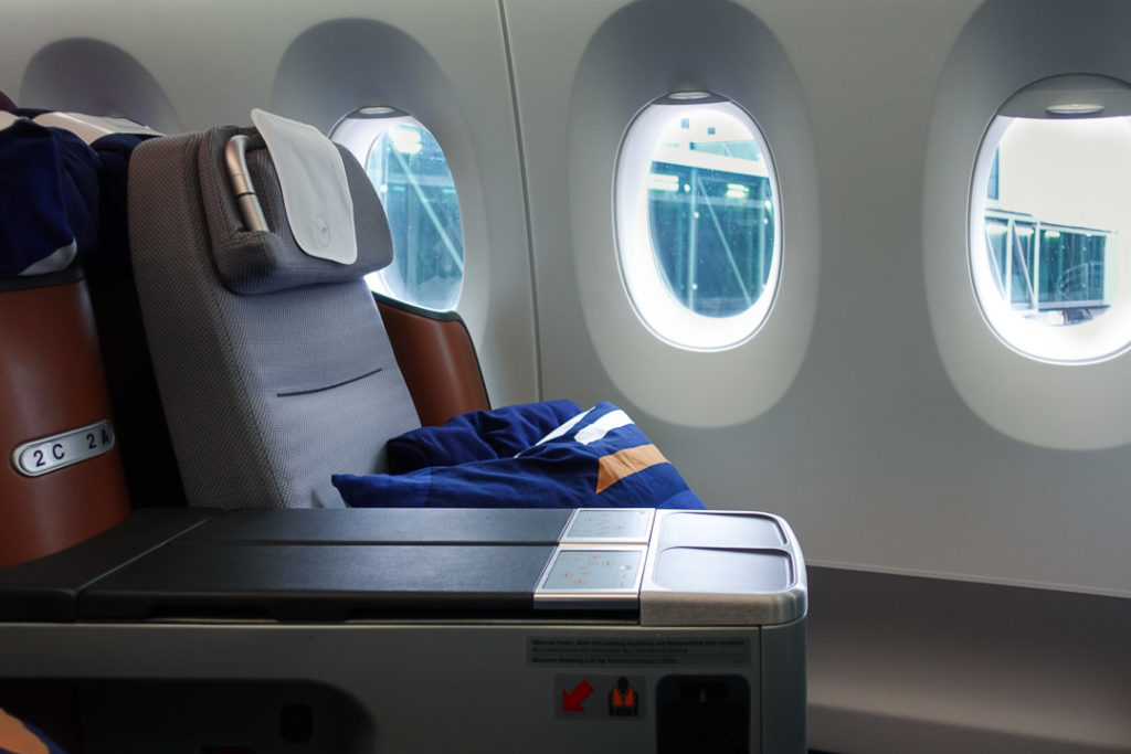 Lufthansa Business Class Seat
