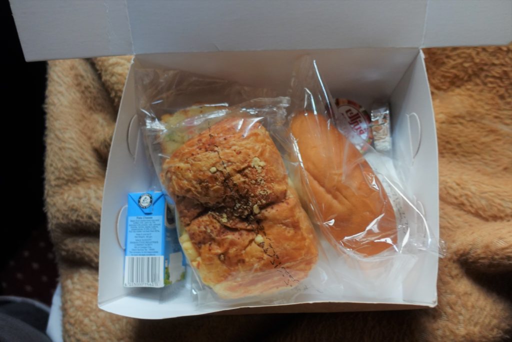 a box of food in a box