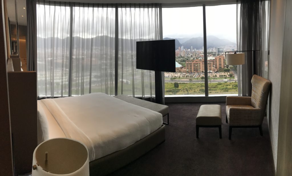 Grand Hyatt Bogota Andes View Corner Suite