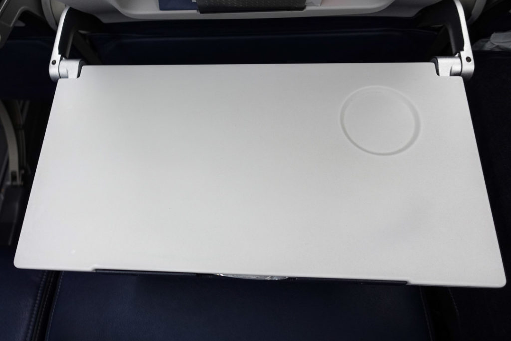 United Airlines Folding Tray