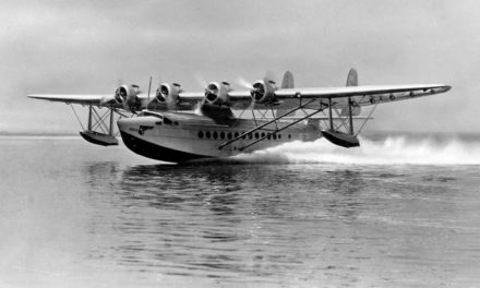 Does anyone remember the flying clippers, the Sikorsky S-42 flying boat?
