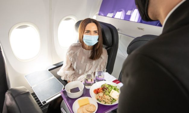 Virgin Australia serve new business class meals – at times that would make US airlines blush!