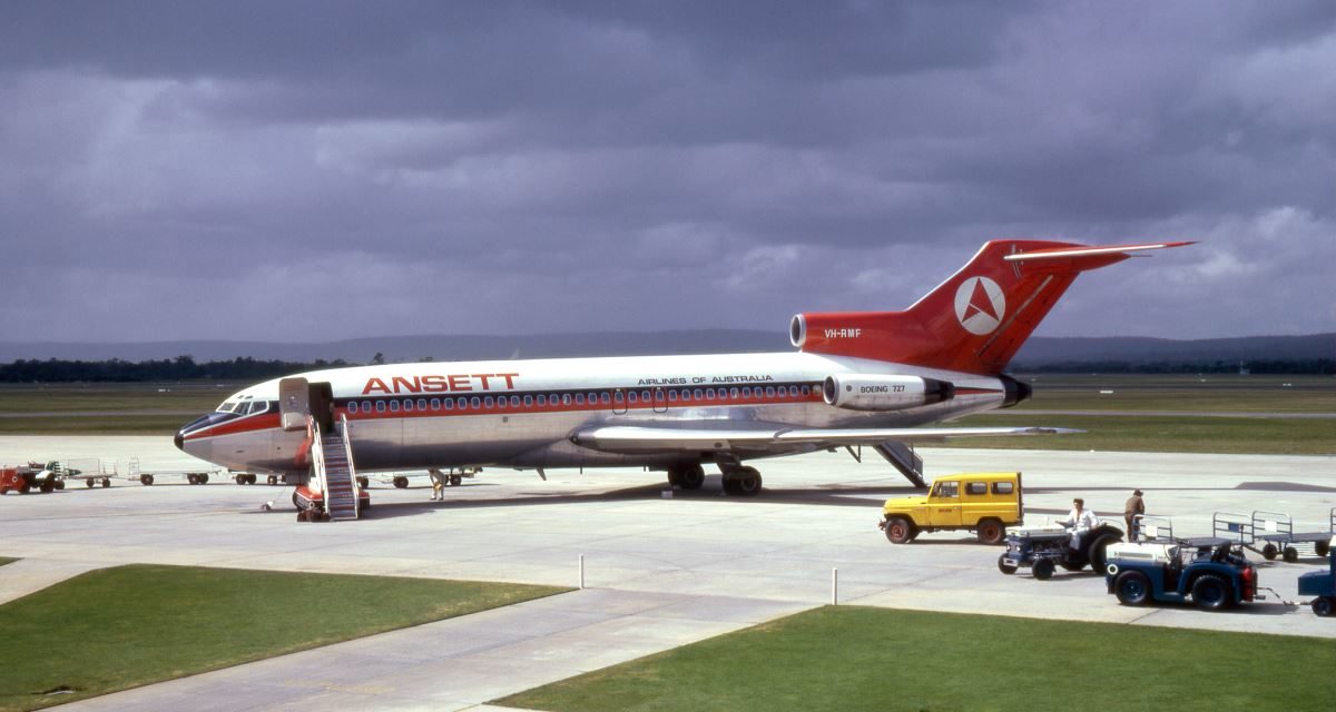 Did you know ABBA had their own Ansett Airlines Boeing 727?