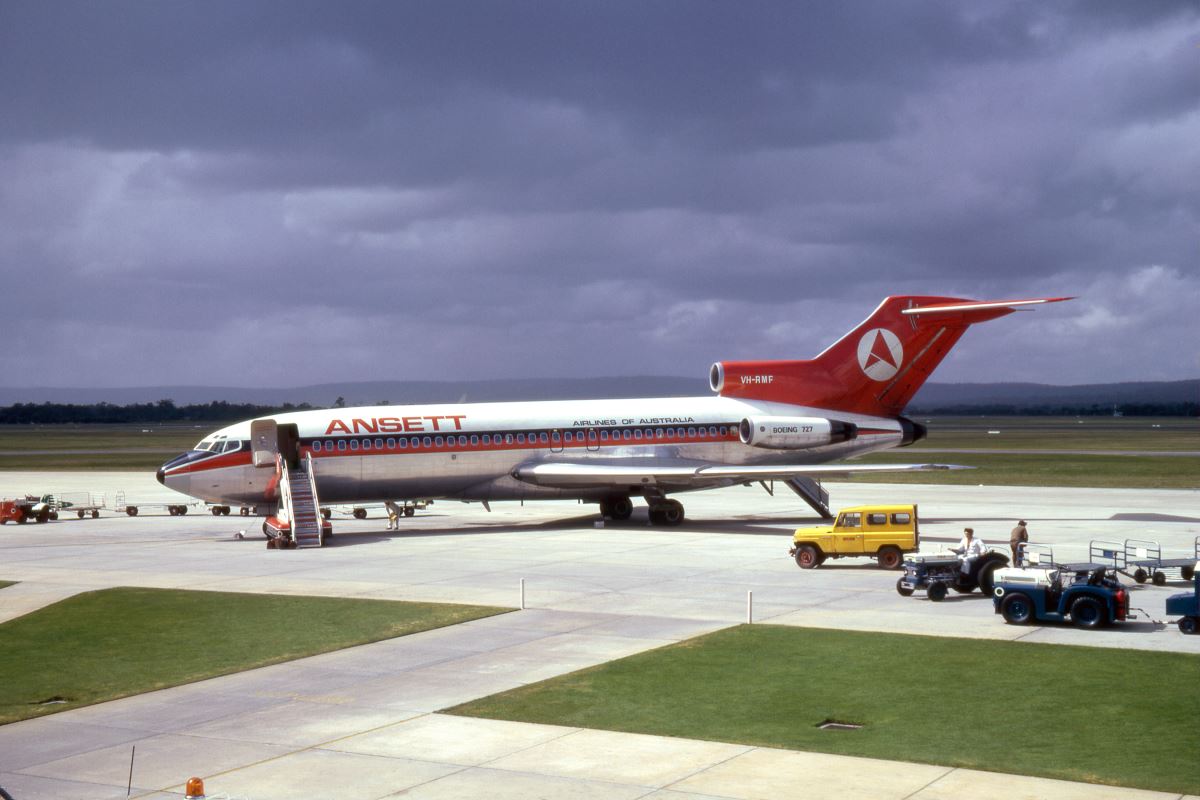 an airplane on the runway