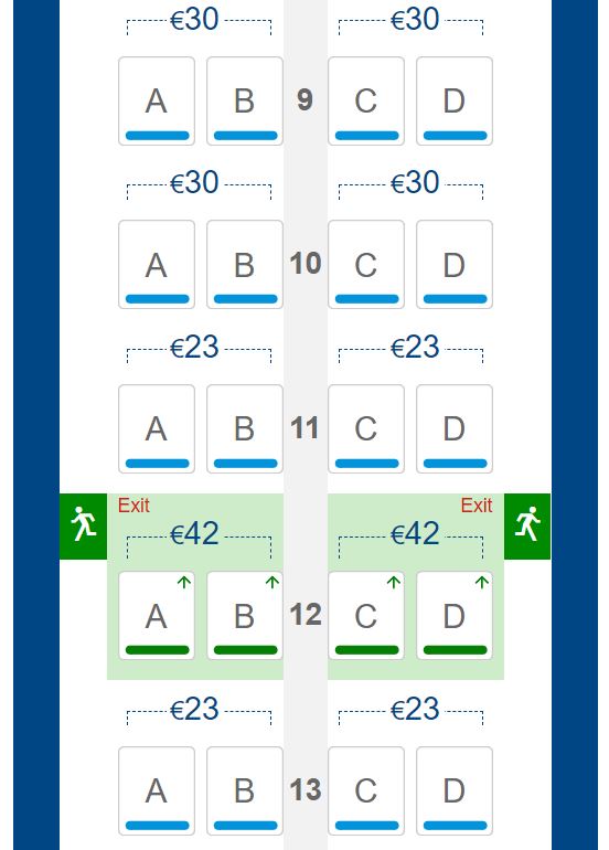 Some Airlines Charge For Seat Selection