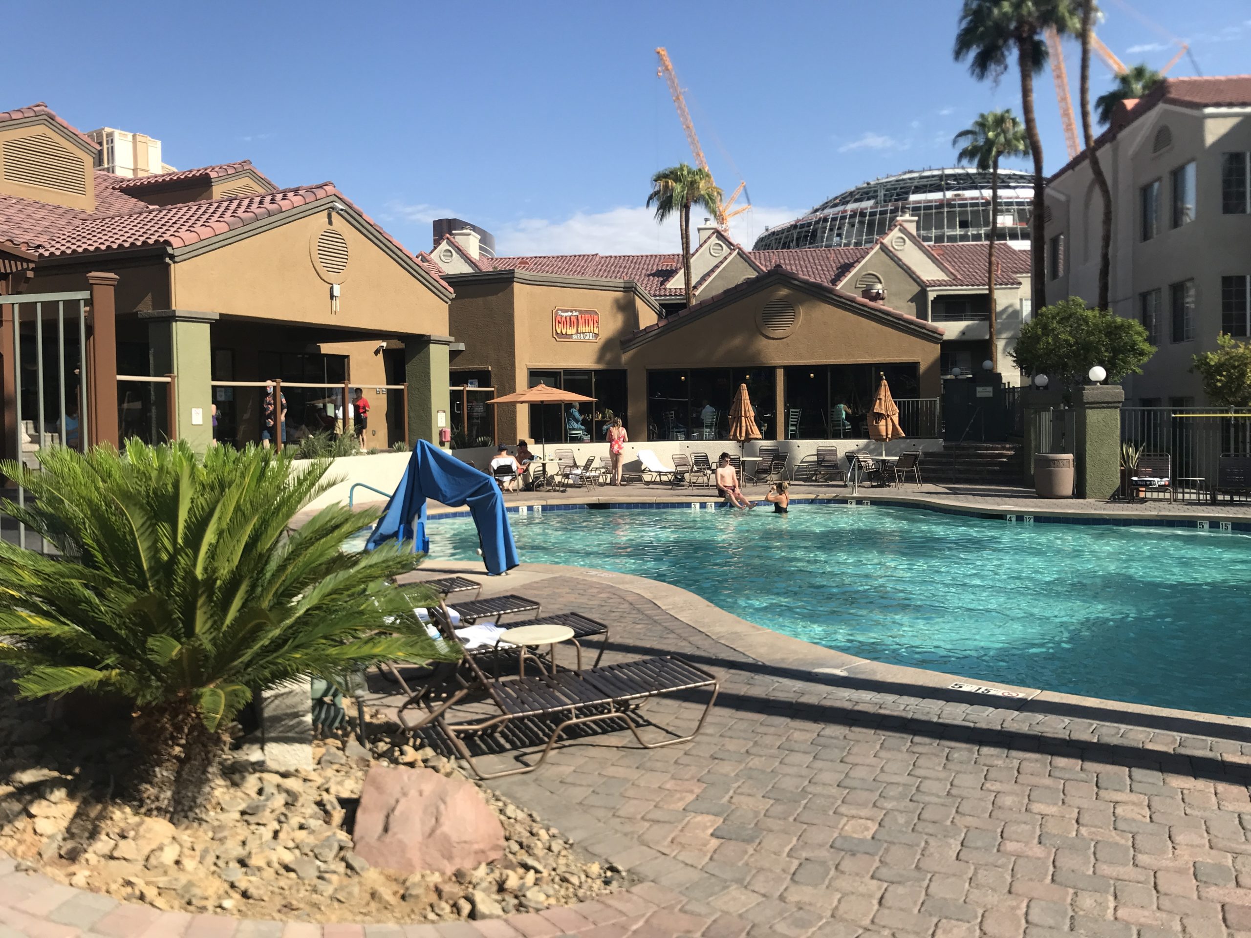 Holiday Inn Vacations At Desert Club Resort Pool Restaurant Scaled 