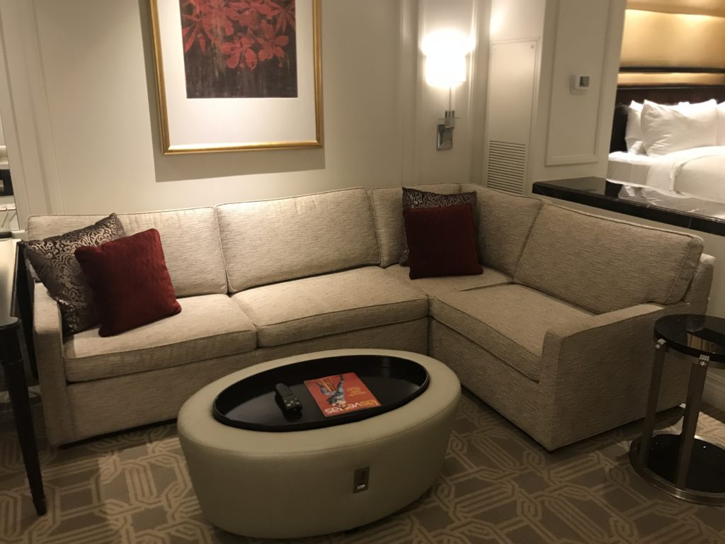 a couch in a room