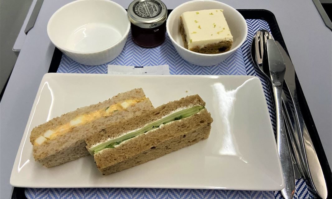 Two fingers for Club Europe afternoon tea, British Airways? I’ll give you two fingers…
