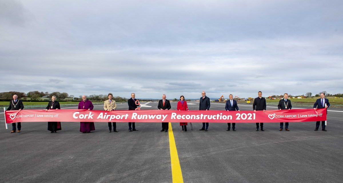 Cork Airport re-opens today, after a runway reconstruction effort