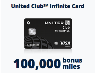 100,000 bonus miles: United Club Infinite Card Review