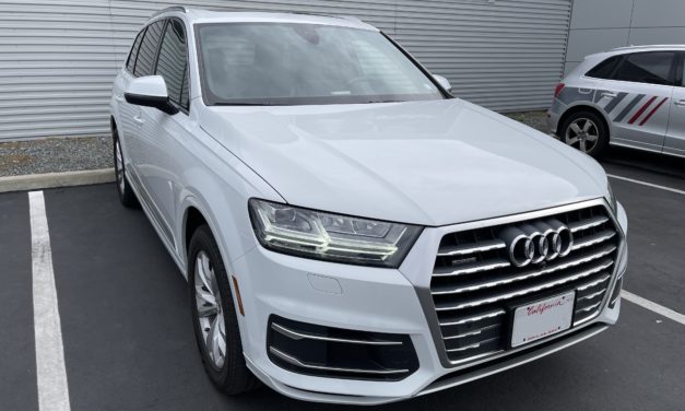 Rental Car Review: A White Audi Q7 SUV from Silvercar