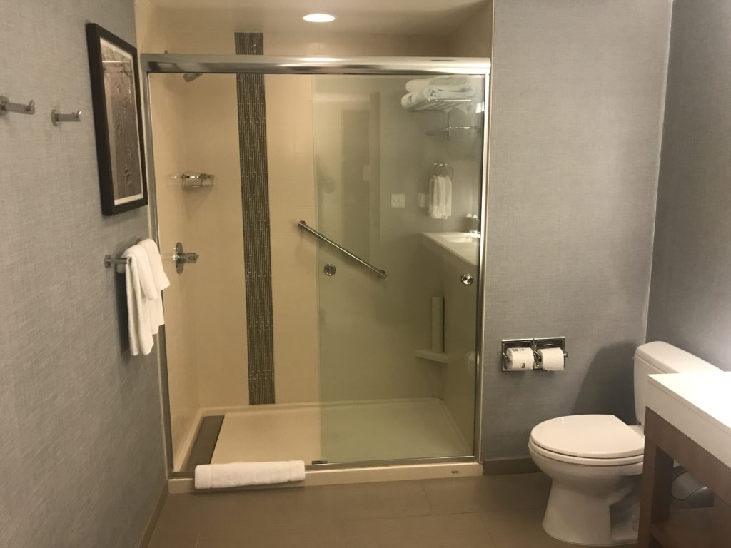 Hyatt Place Anchorage bathroom