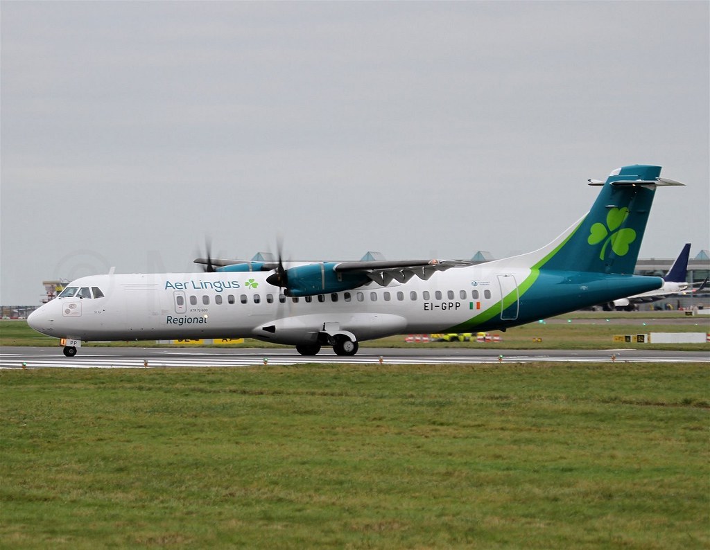 a plane on the runway