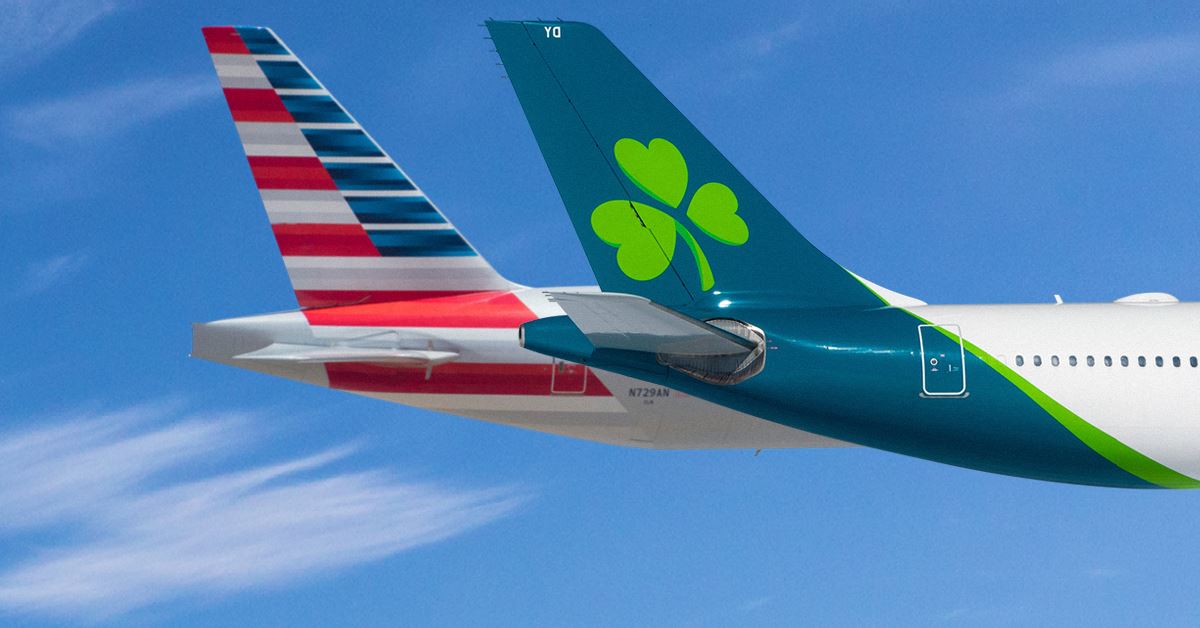American Airlines and Aer Lingus have started a codeshare on these routes