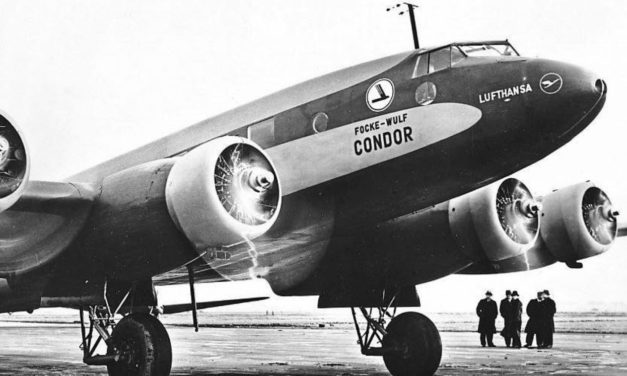 Does anyone remember the German long-range Focke-Wulf Fw 200 Condor?