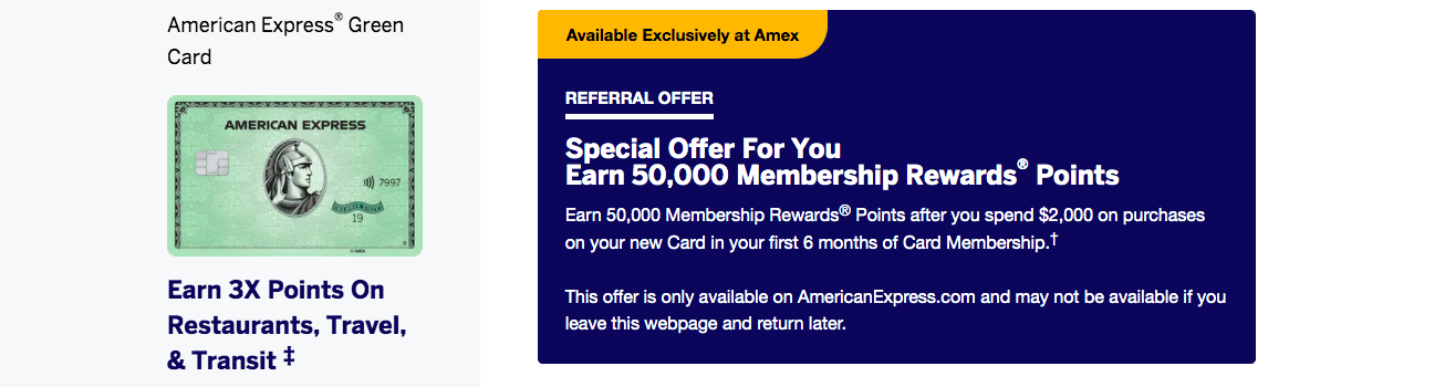 amex green card