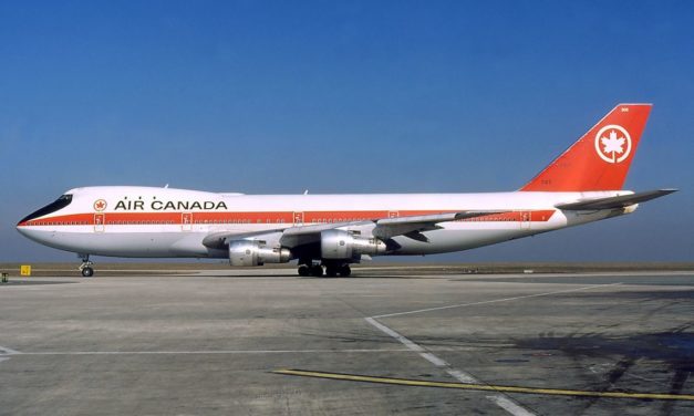 Did you know Air Canada had a dance floor on their 747 upper deck?