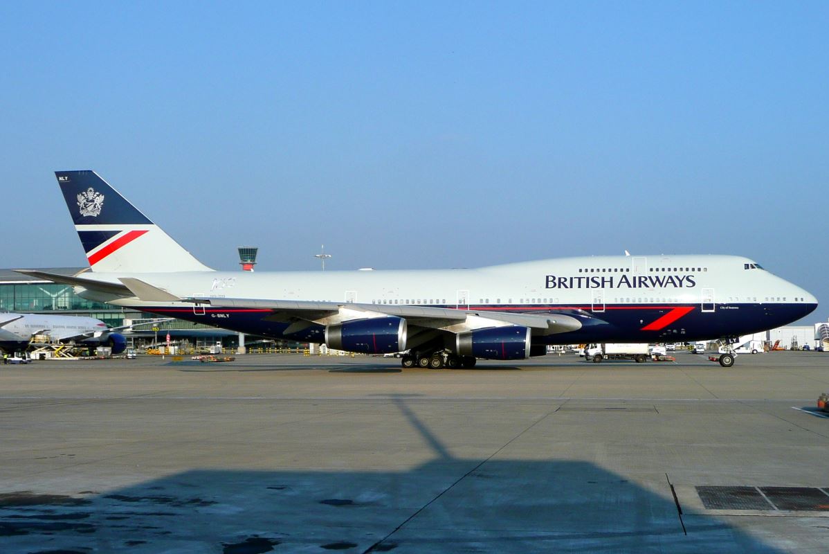 a large airplane on the tarmac