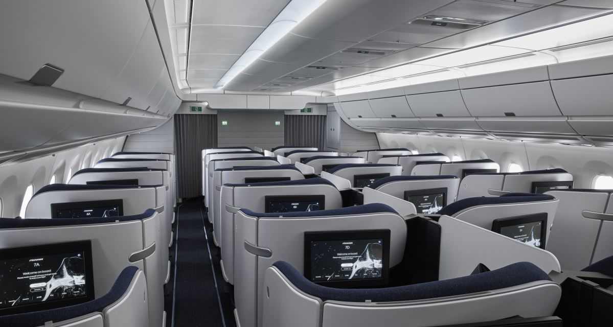 Looks great! Finnair unveil new business class seats and introduce premium economy class