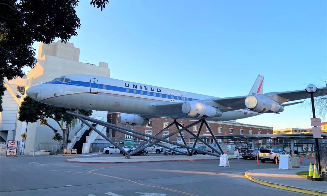 Did you know there is a United Douglas DC-8 at the California Science Center?