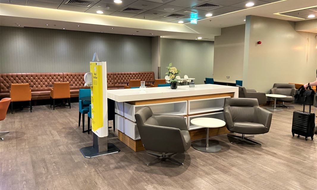What is the Dublin Airport DAA lounge in Terminal 1 like right now?