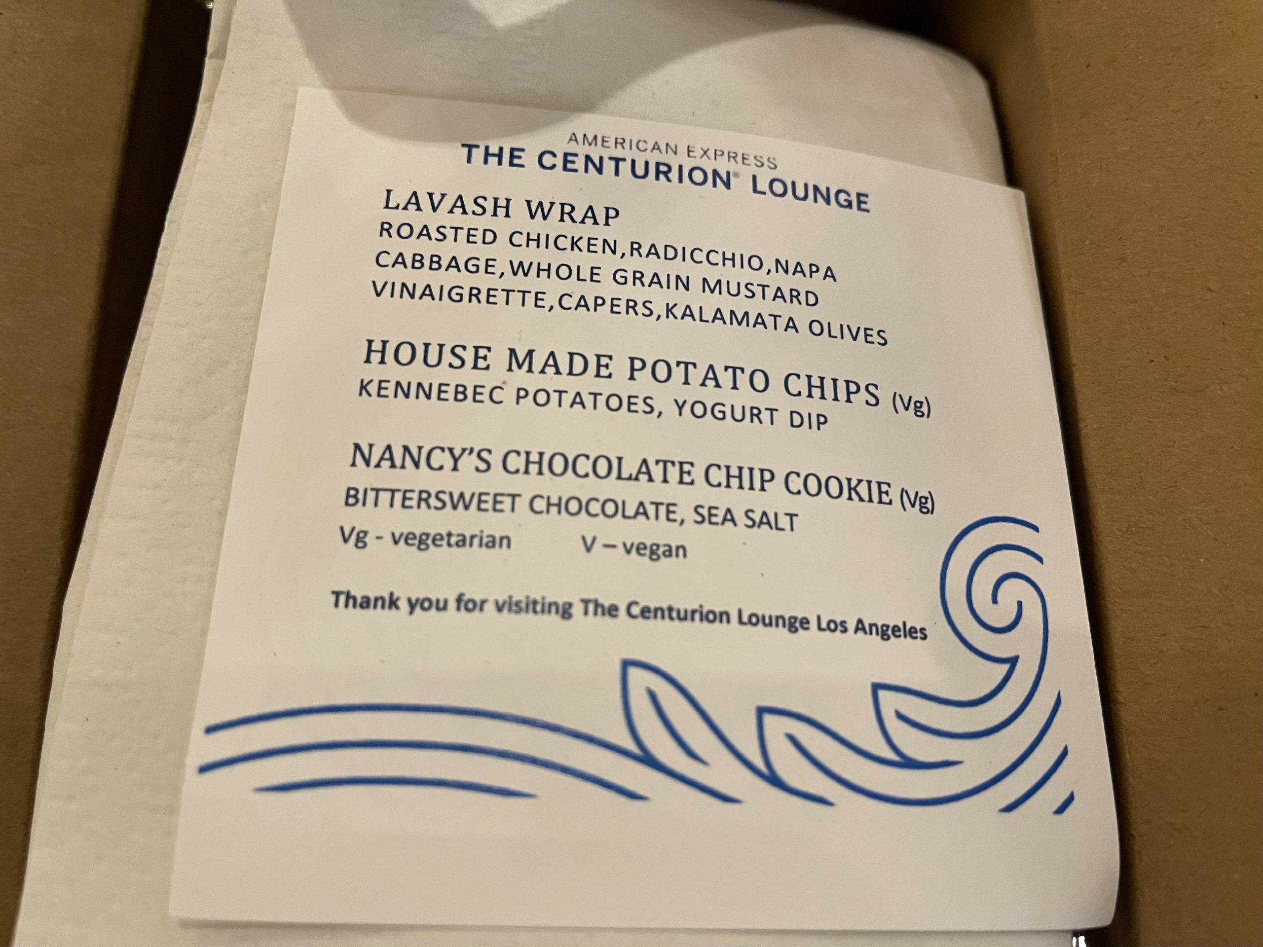 AMEX Centurion Lounge LAX