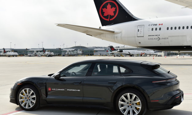 Electrifying! Air Canada announces premium Chauffeur Service, with Porsche