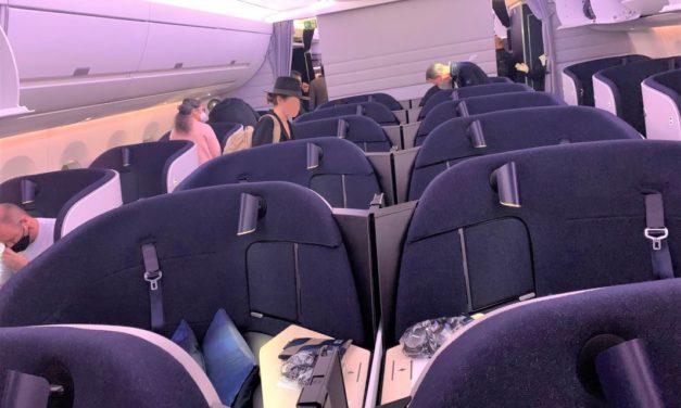 Comments from a friend: Finnair’s new non-reclining business class seat, game changer or epic failure?